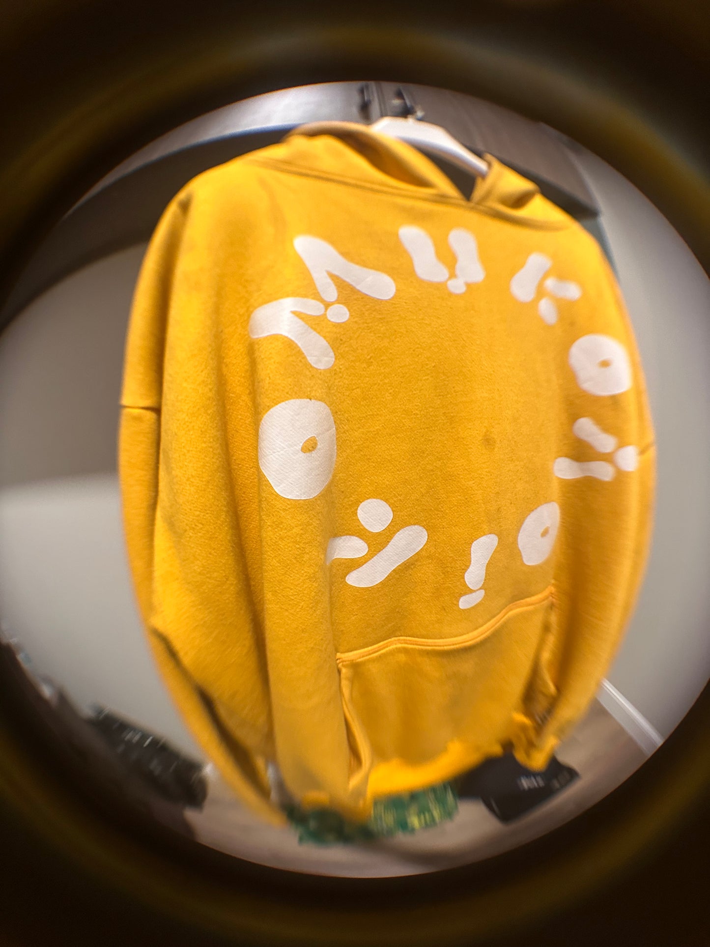 Primary Yellow Hidden Pocket  Pullover