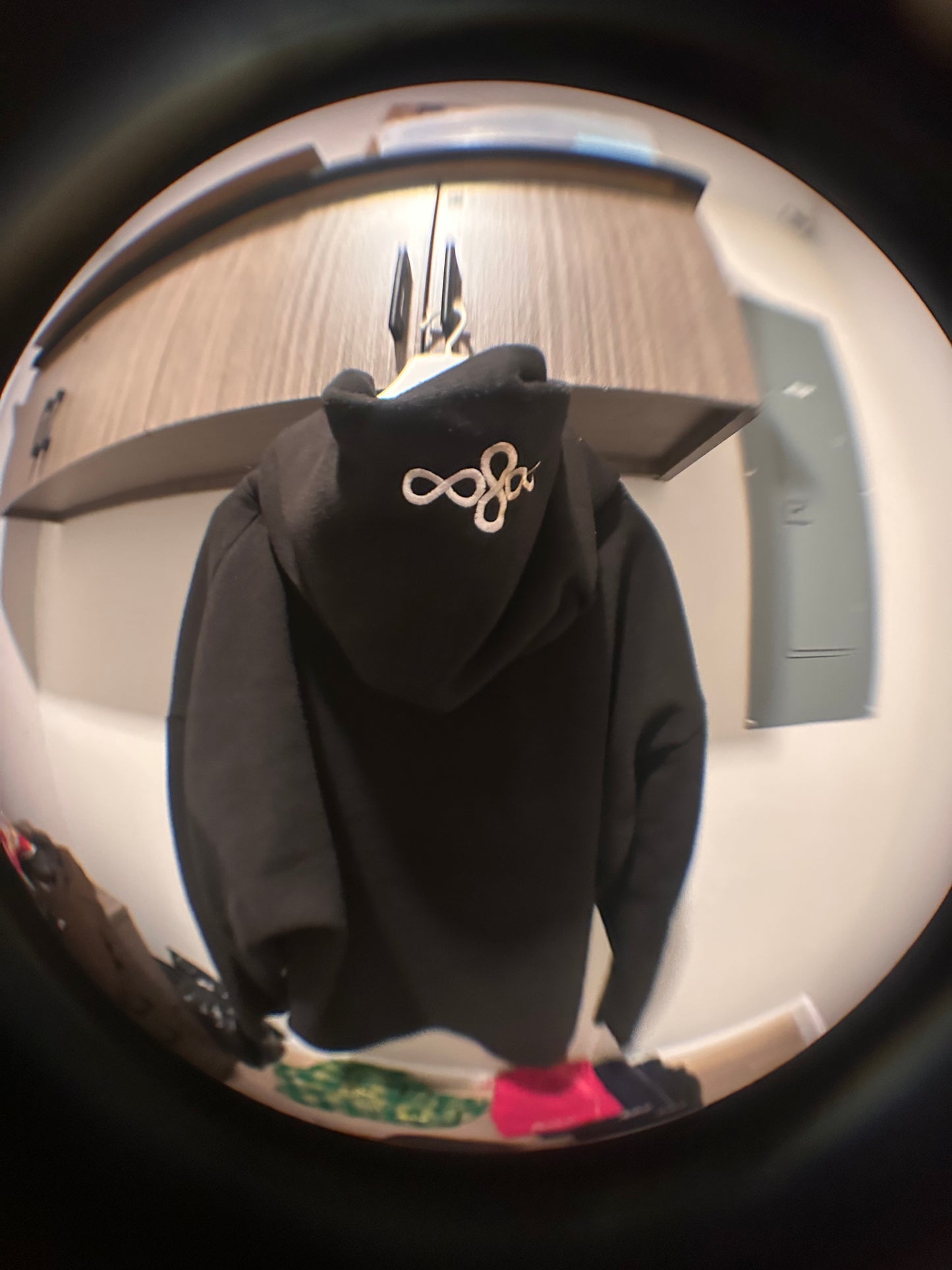 Primary Black Hidden Pocket  Pullover
