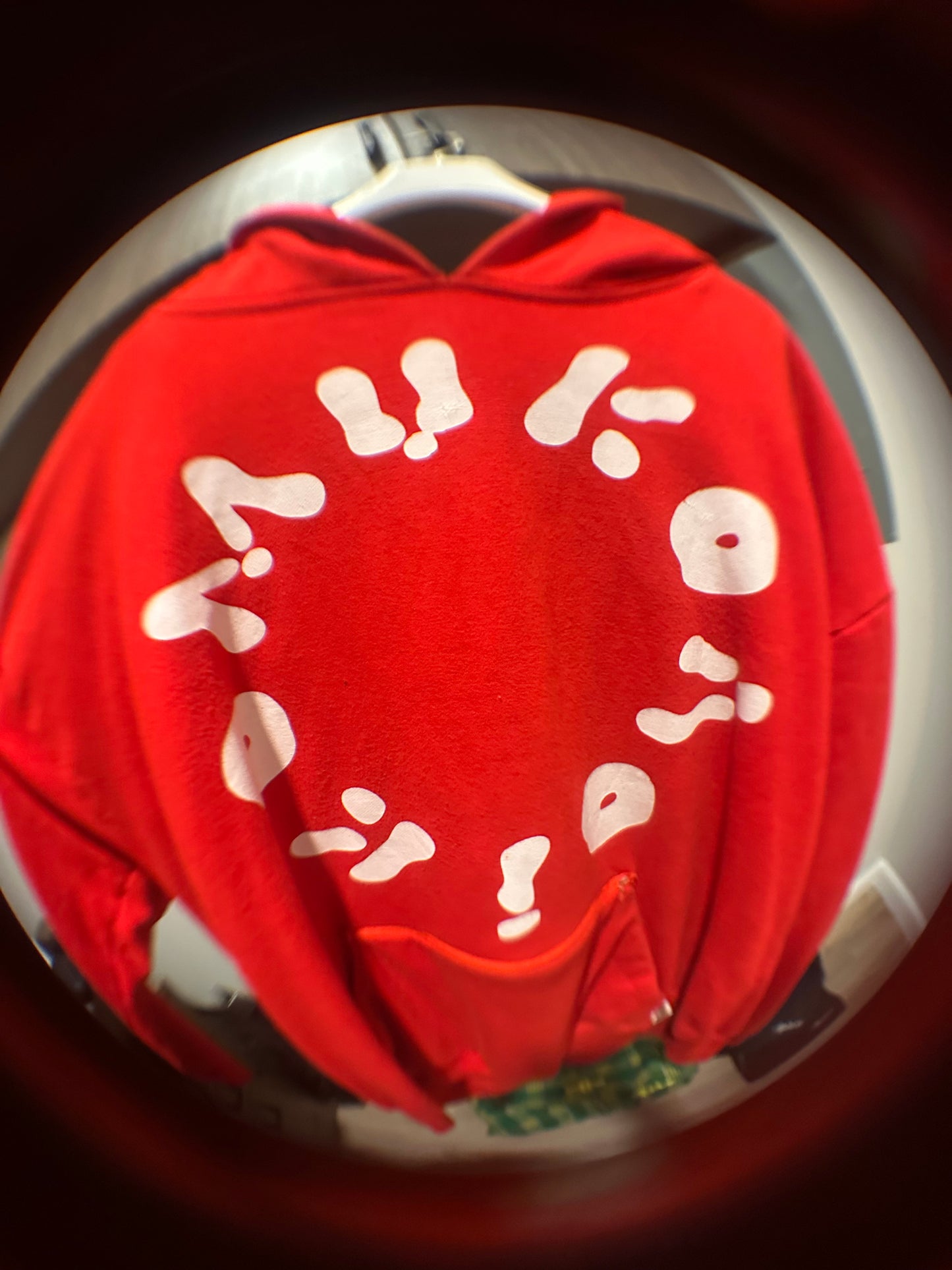 Primary Red Hidden Pocket  Pullover