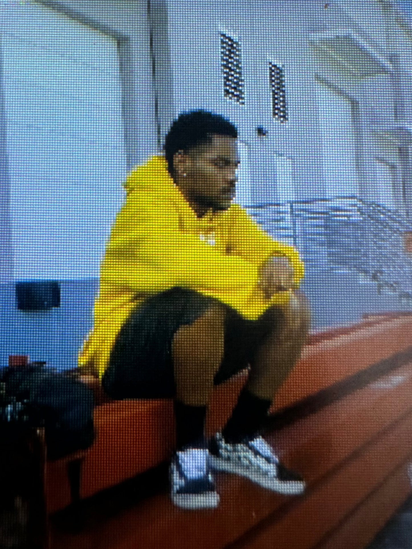 Primary Yellow Hidden Pocket  Pullover