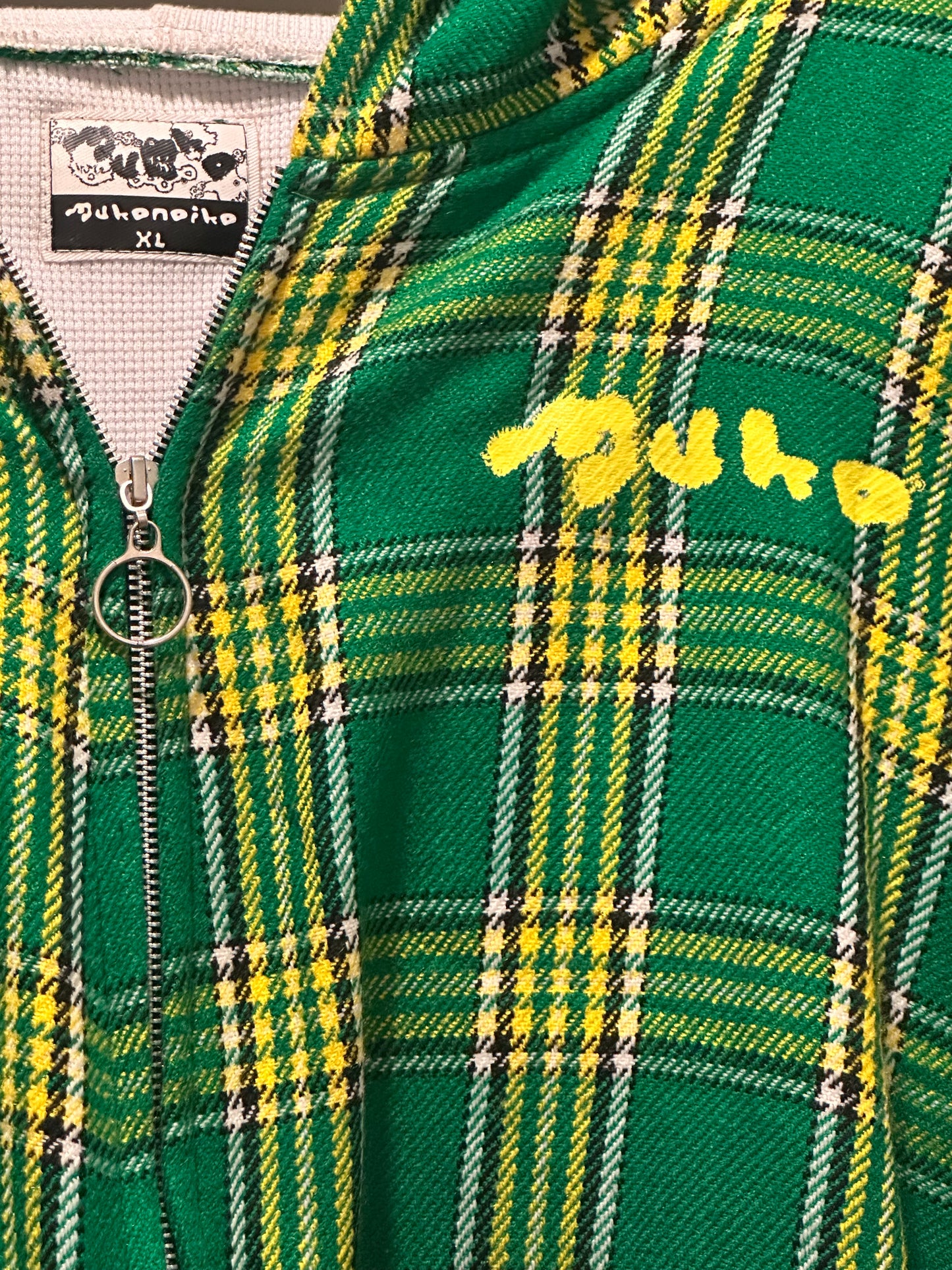 Green Koshi Zip Up