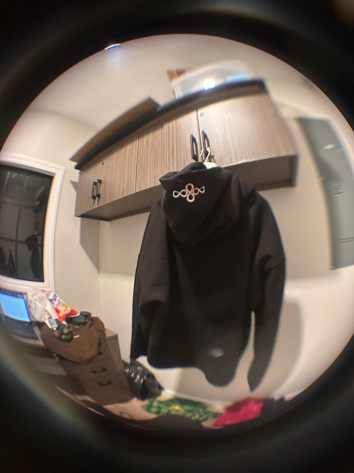 Primary Black Hidden Pocket  Pullover