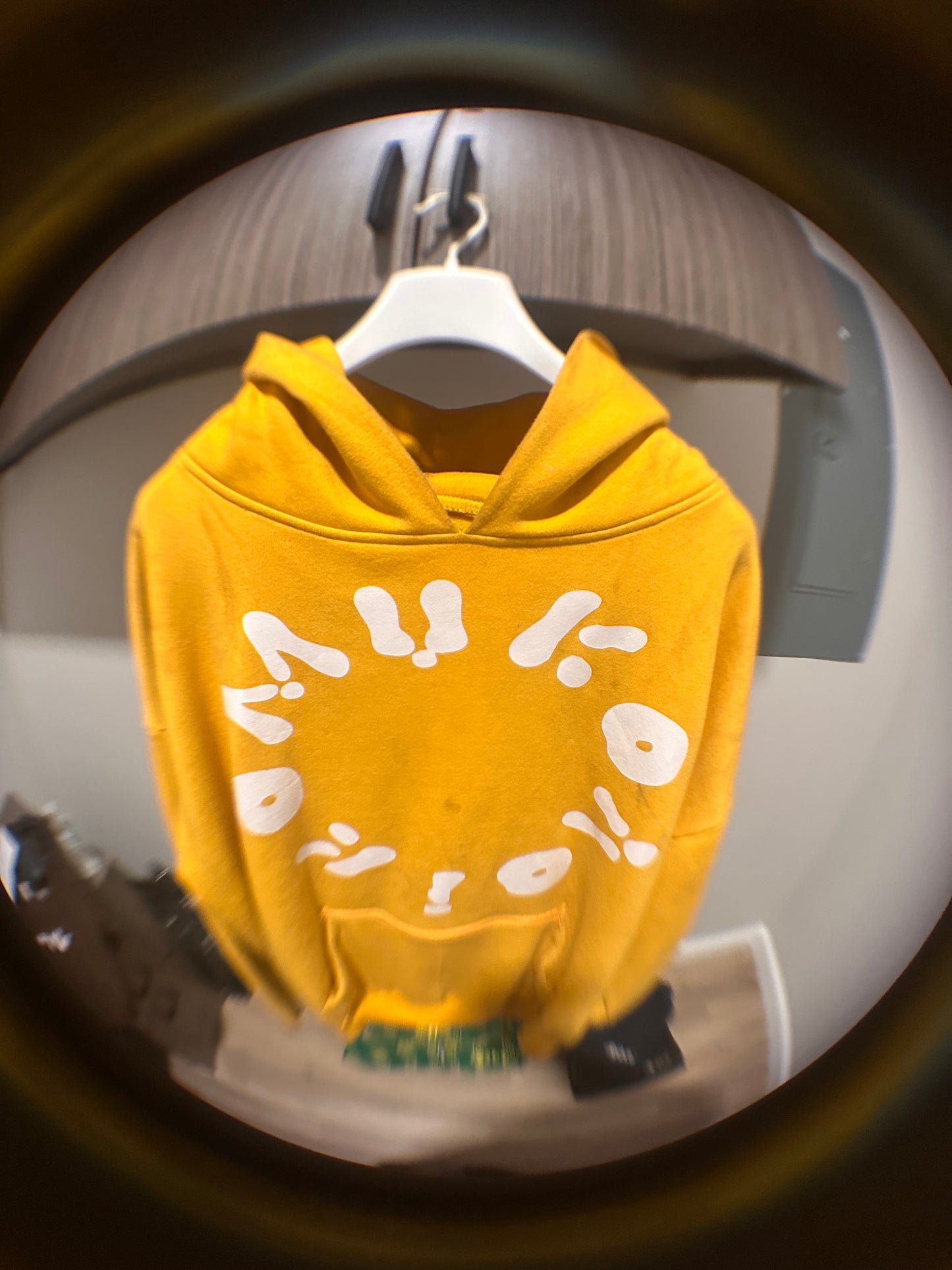 Primary Yellow Hidden Pocket  Pullover