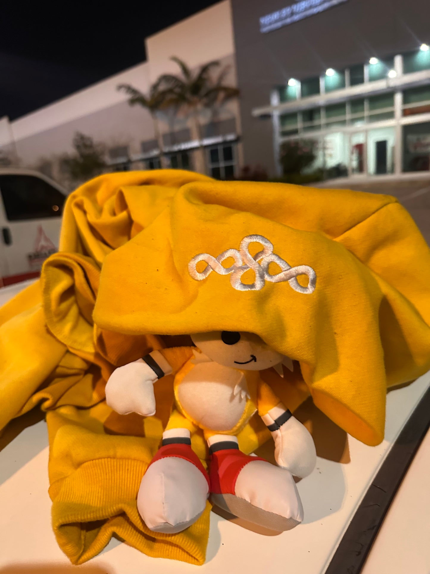 Primary Yellow Hidden Pocket  Pullover
