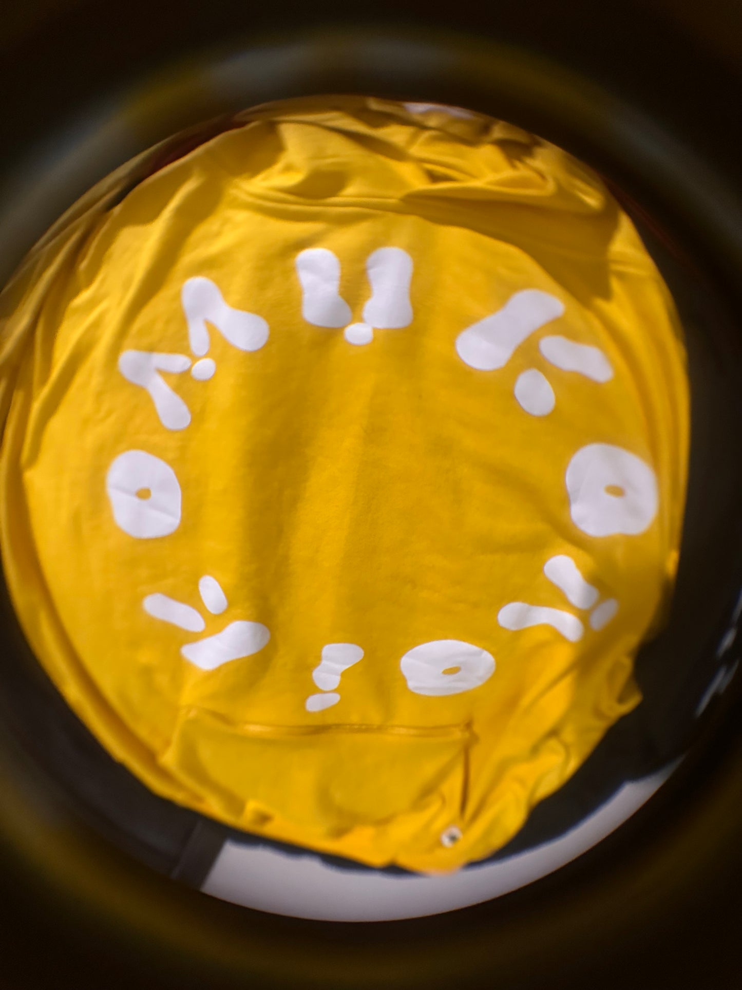 Primary Yellow Hidden Pocket  Pullover