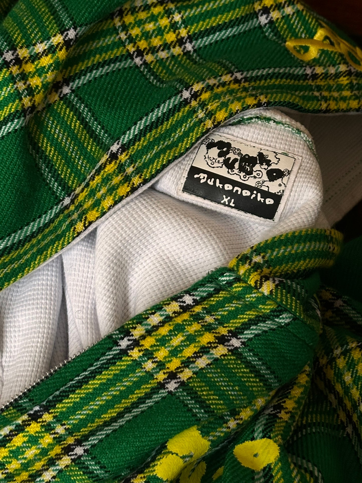 Green Koshi Zip Up