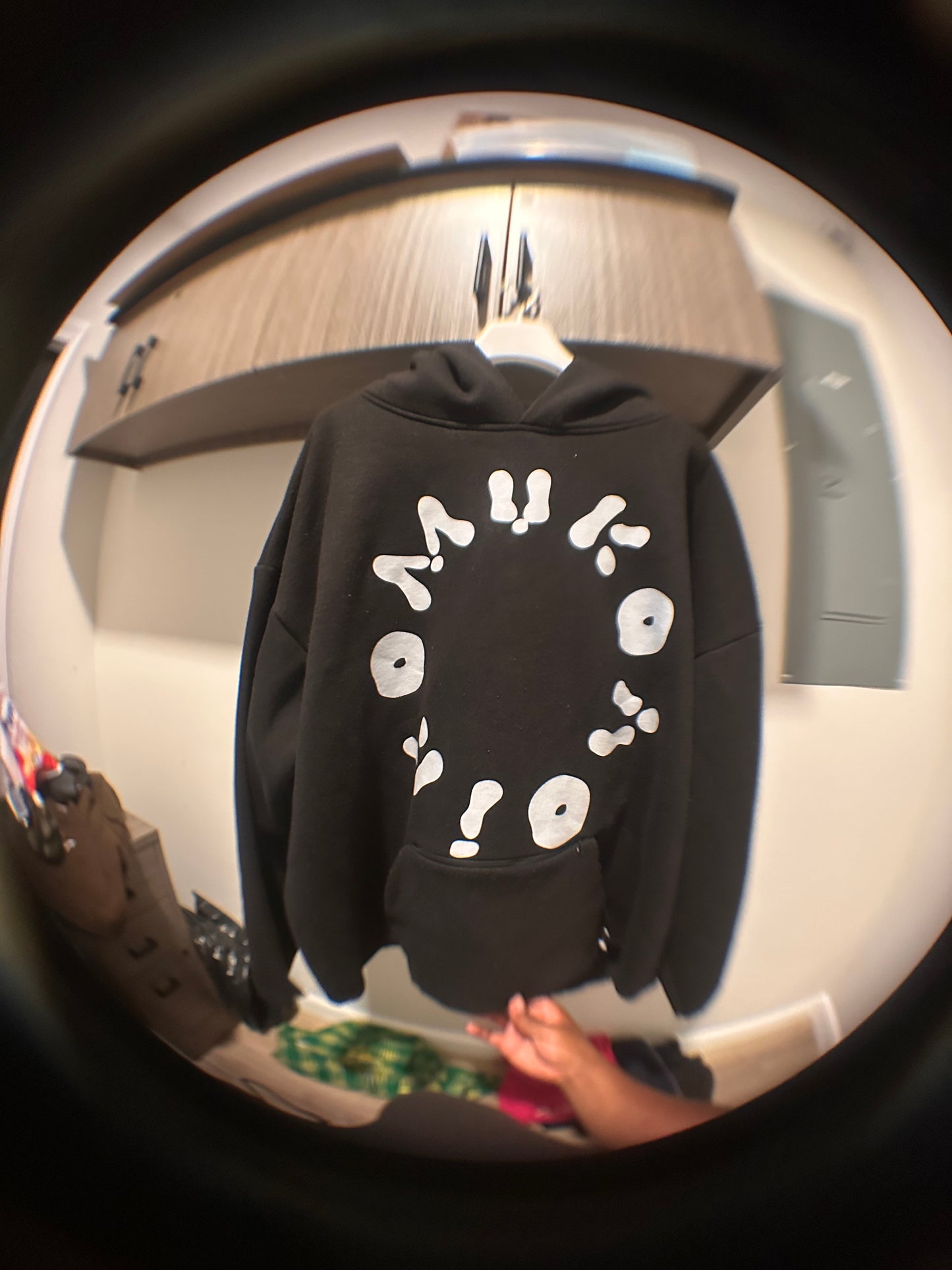 Primary Black Hidden Pocket  Pullover