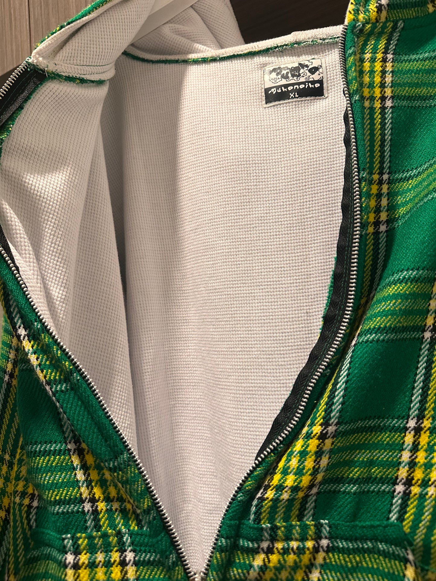 Green Koshi Zip Up